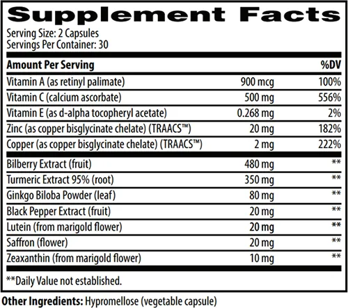 What Does the iGenics Supplement Label Reveal? showing exact ingredient dosages per serving
